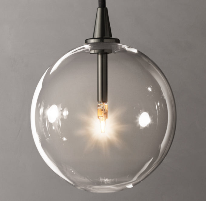 Glass Globe Mobile Pendant