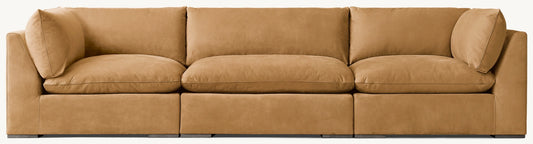 Costera Modular Leather 3-Piece Sofa