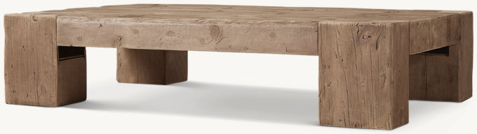 Reclaimed English Beam Coffee Table