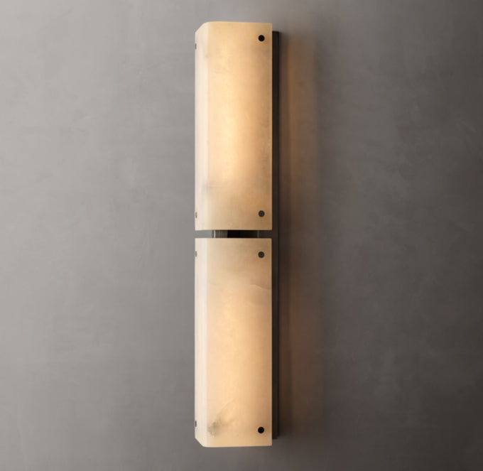 Reynard Alabaster Grand Sconce