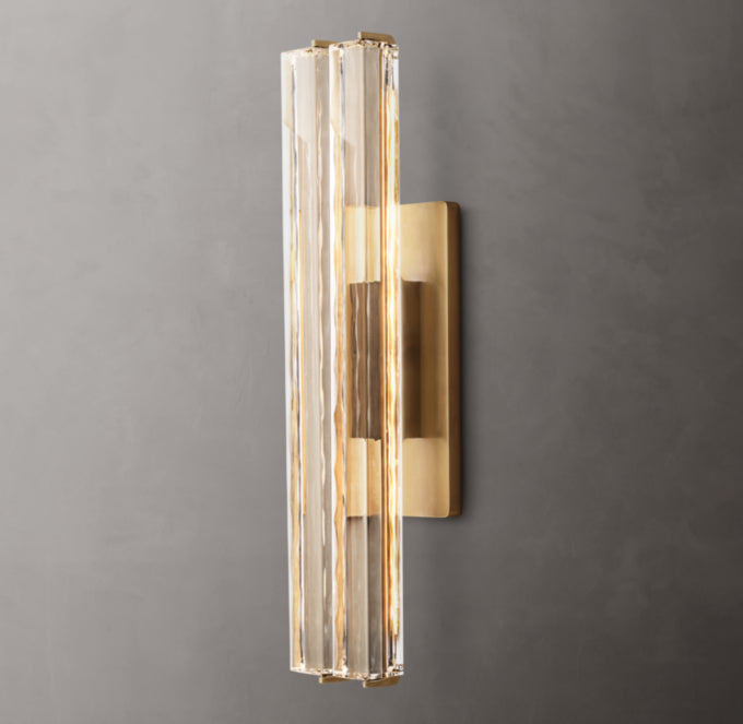 Audubon Crystal Double Sconce