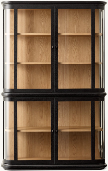 1970s French Vitrine Cabinet