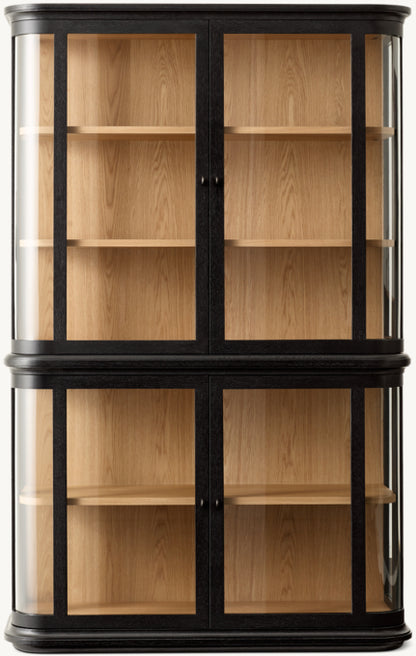 1970s French Vitrine Cabinet