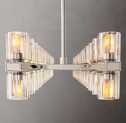 Arcachon LED Rectangular Chandelier 54"