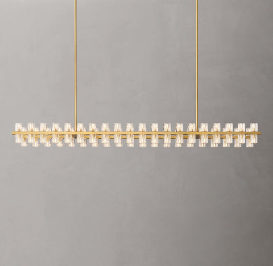 Arcachon LED Rectangular Chandelier 72"