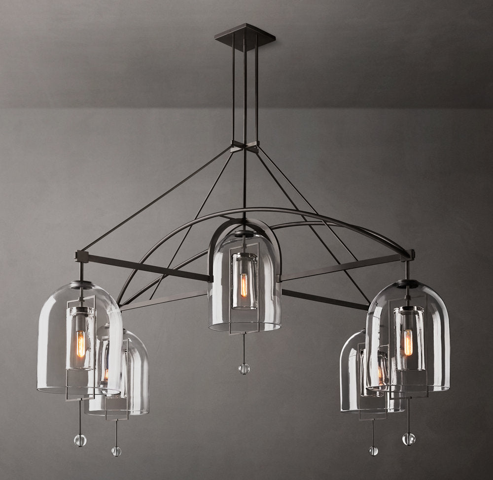 Fulcrum Grand Round Chandelier