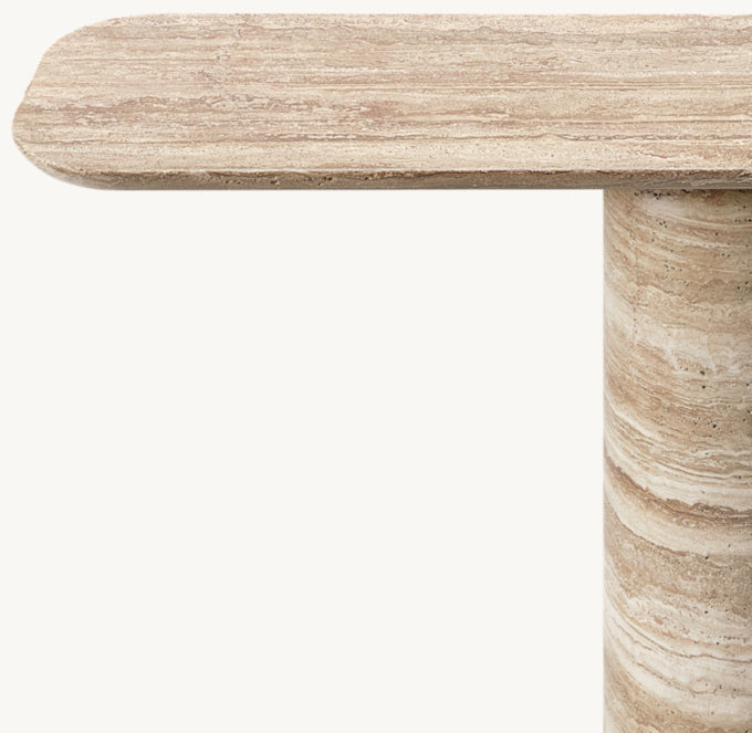 CUPOLA CARVED CONSOLE TABLE