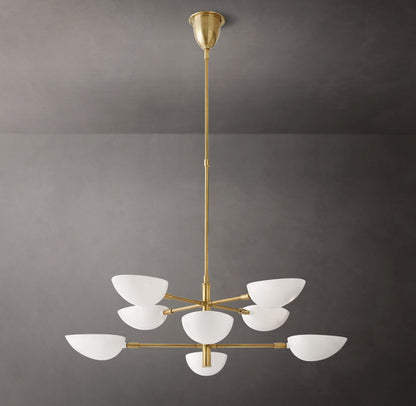Graphic Chandelier 38"