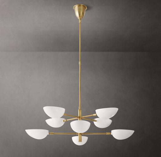 Graphic Chandelier 38"