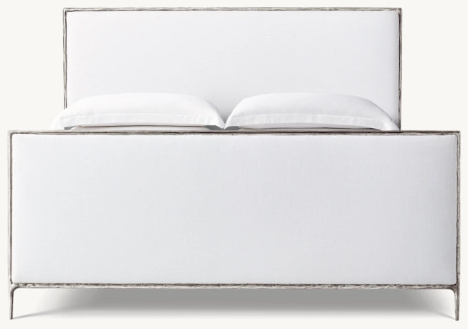 Thaddeus Fabric Panel Bed with Footboard