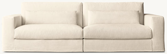 Lugano Slipcovered Modular 2-Piece Sofa