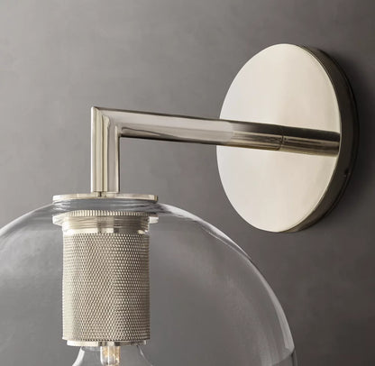 Utilitaire Globe Shade Sconce