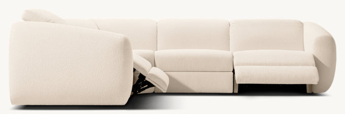 Monceau Recliner Modular 4-Piece L-Sectional