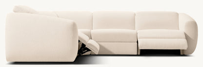 Monceau Recliner Modular 4-Piece L-Sectional