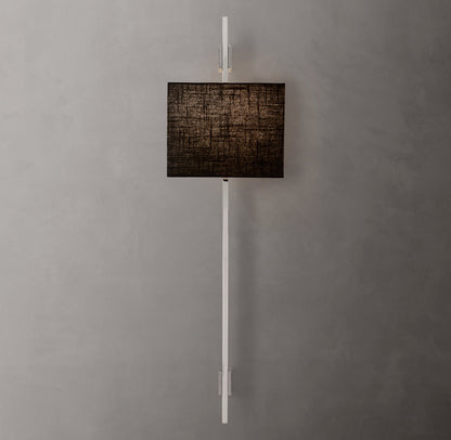 Vela Rectangular Bar Sconce - Rectangular Shade