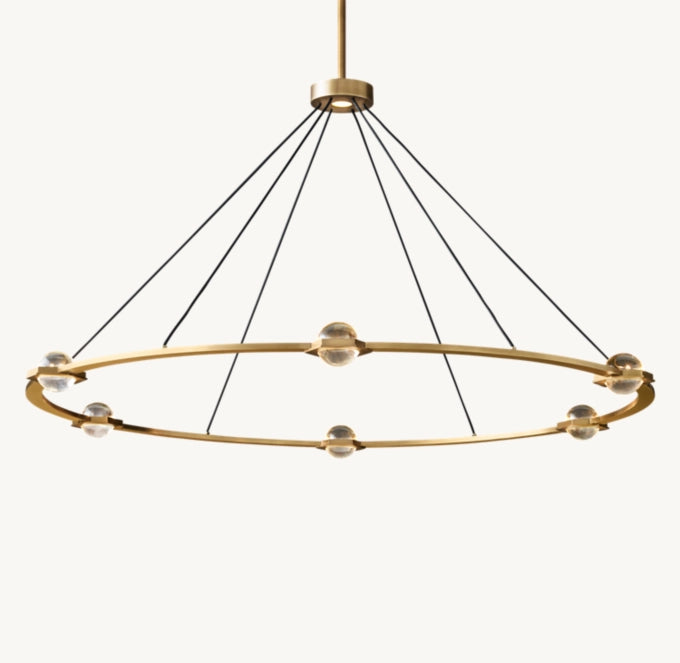 Éclatant Round Chandelier 60"
