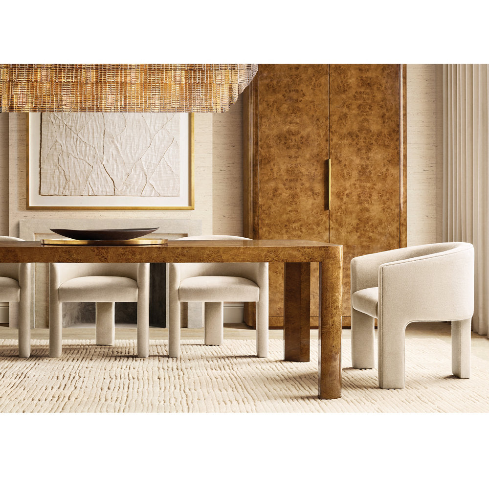 Sirene Smoke Glass Rectangular Chandelier 59"