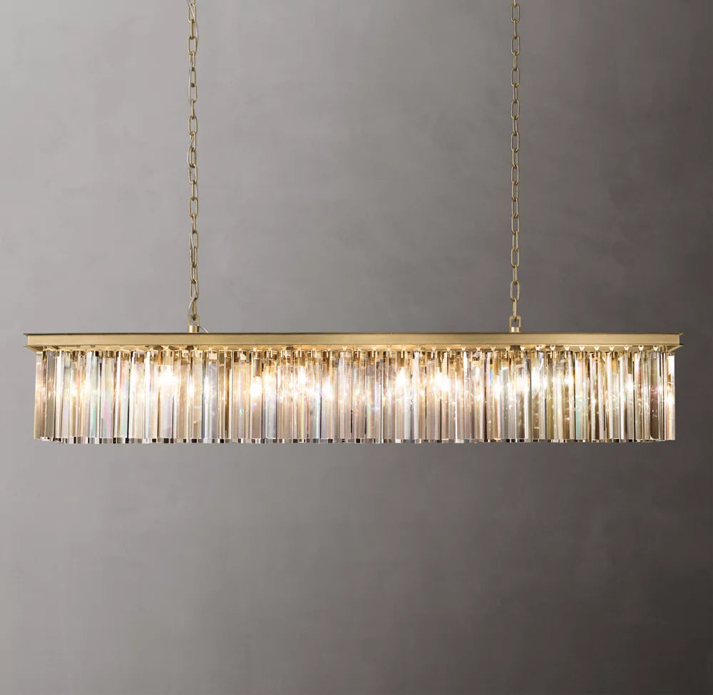 Rhys Rectangular Chandelier 60"