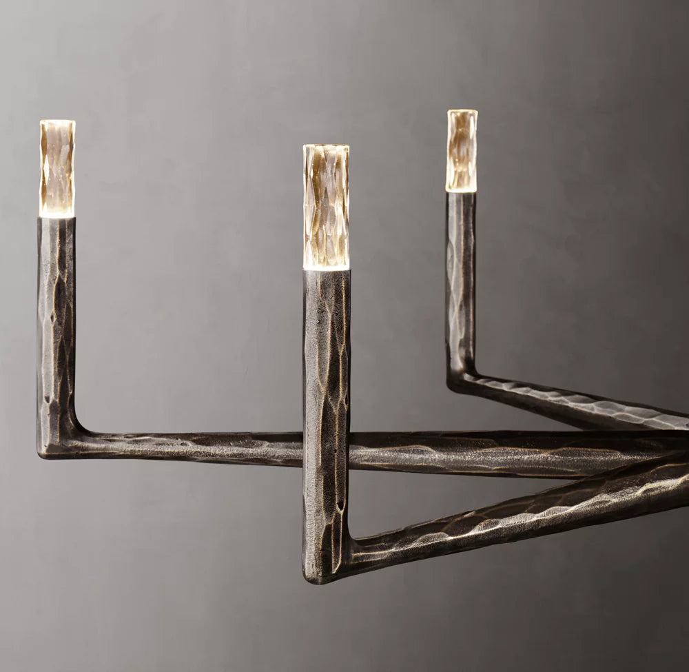 Thaddeus Round Chandelier 72"