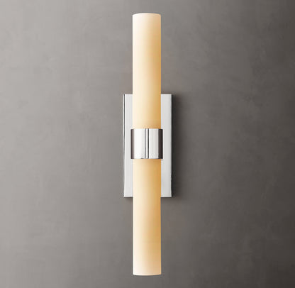 Ravelle Milk Glass Linear Sconce