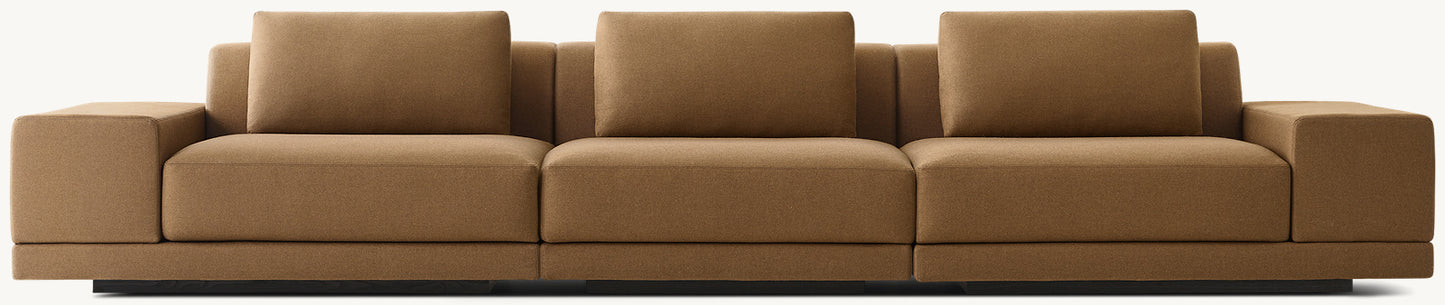 Cortona Modular Wide-Arm 3-Piece Sofa
