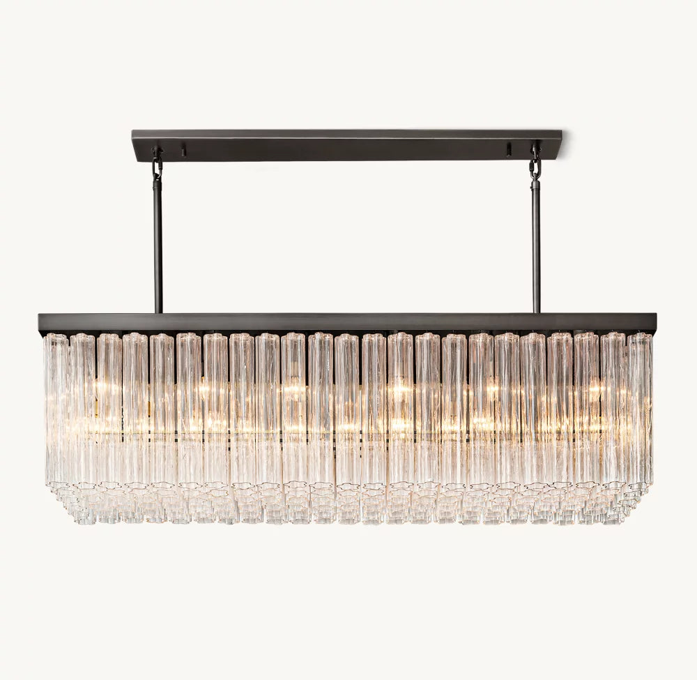 Cielo Rectangular Chandelier 73"