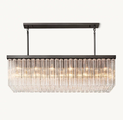 Cielo Rectangular Chandelier 73"