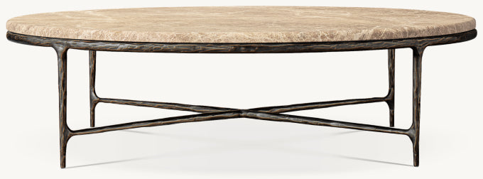 Thaddeus Marble Round Coffee Table