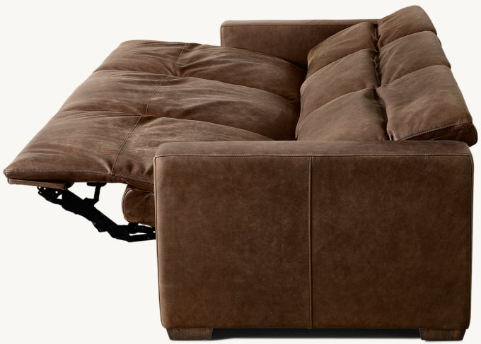 Lennon Recliner Modular Leather 3-Piece Sofa
