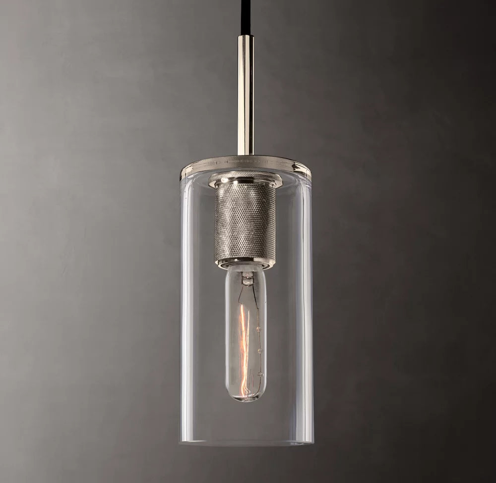 Utilitaire Cylinder Shade Pendant