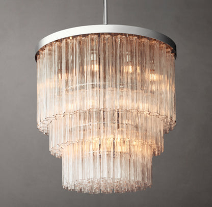 Cielo Three-Tier Round Chandelier 36"