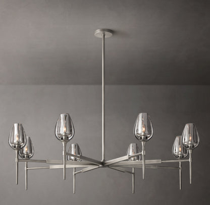 Tulip Round Chandelier 54"