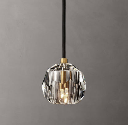 Boule De Cristal Clear Glass Cord Pendant