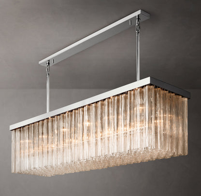 Cielo Rectangular Chandelier 73"