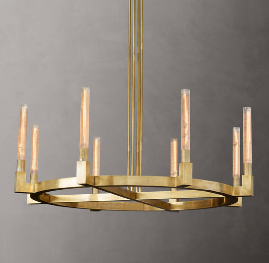 Cannele Round Chandelier 48"