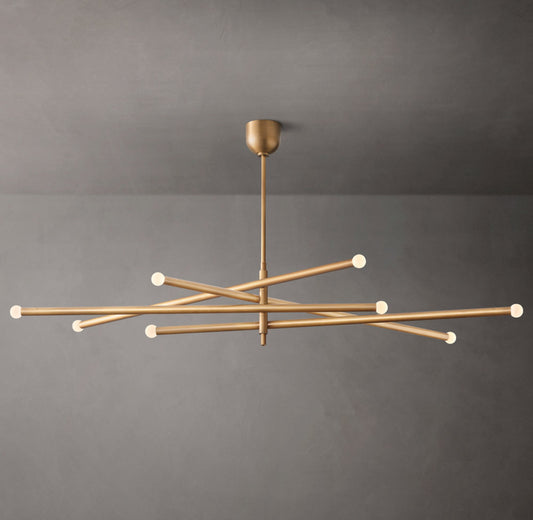 Rousseau 8-Light Mobile Orb Chandelier