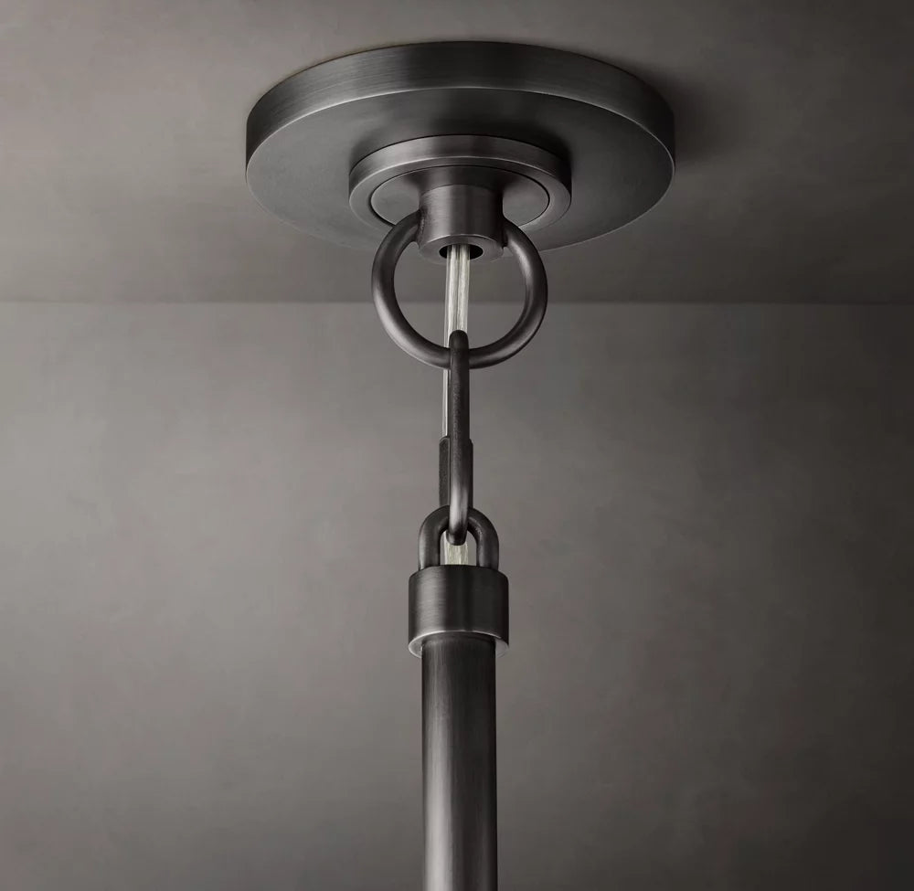 Boule De Cristal Clear Glass Round Chandelier 24"