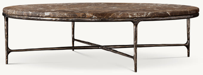 Thaddeus Marble Round Coffee Table