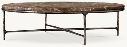 Thaddeus Marble Round Coffee Table