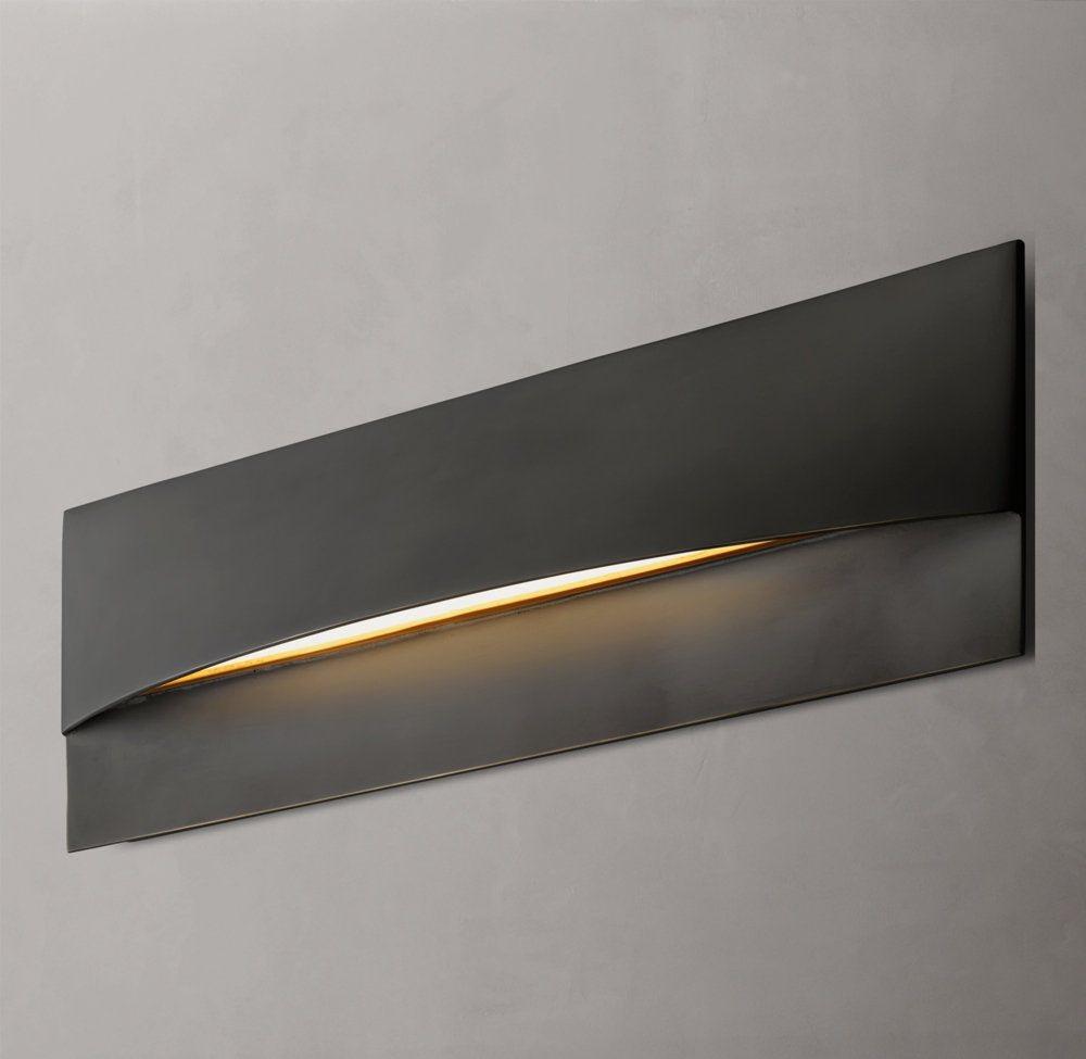 Taza Horizontal Rectangular Sconce