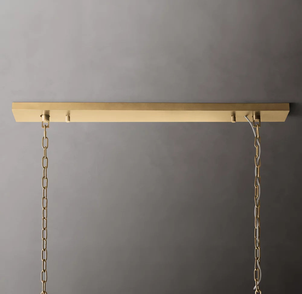 Rhys Rectangular Chandelier 60"