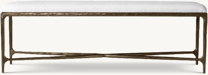 Thaddeus Fabric End-Of-Bed Bench