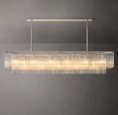 Amadeo Rectangular Chandelier 72"
