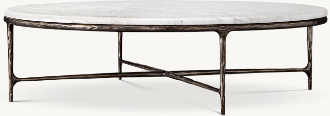 Thaddeus Marble Round Coffee Table