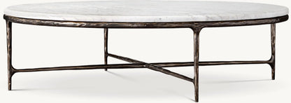 Thaddeus Marble Round Coffee Table