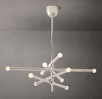 Rousseau 10-Light Mobile Orb Chandelier