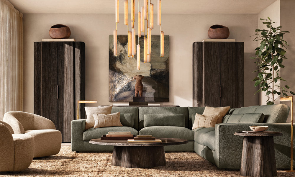 Audubon Alabaster Round Chandelier 56"