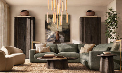 Audubon Alabaster Round Chandelier 56"