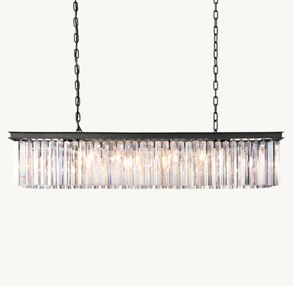 Rhys Rectangular Chandelier 49"