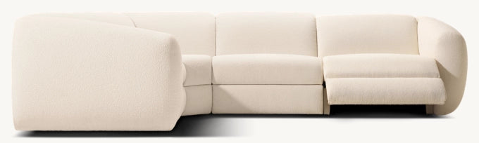 Monceau Recliner Modular 4-Piece L-Sectional